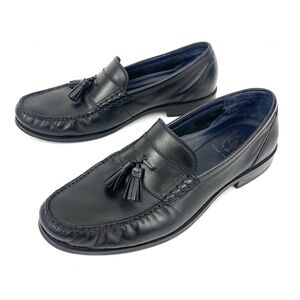 Cole Haan Men's Tassel Grand Classic Pinch Loafer Slip-On Black Leather …